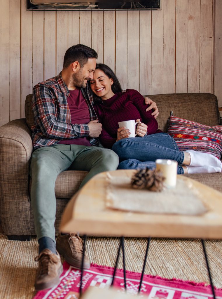 Warm home, in winter